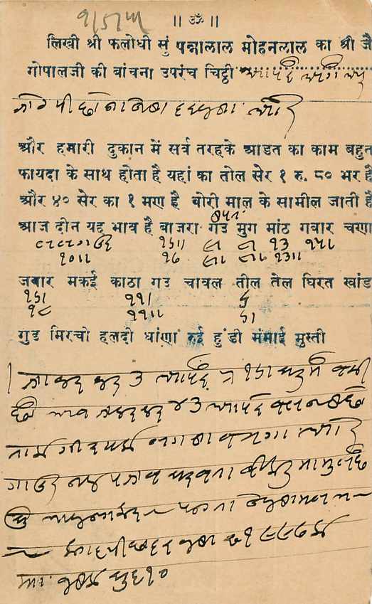 Inde India Cover Card  — Rückseite