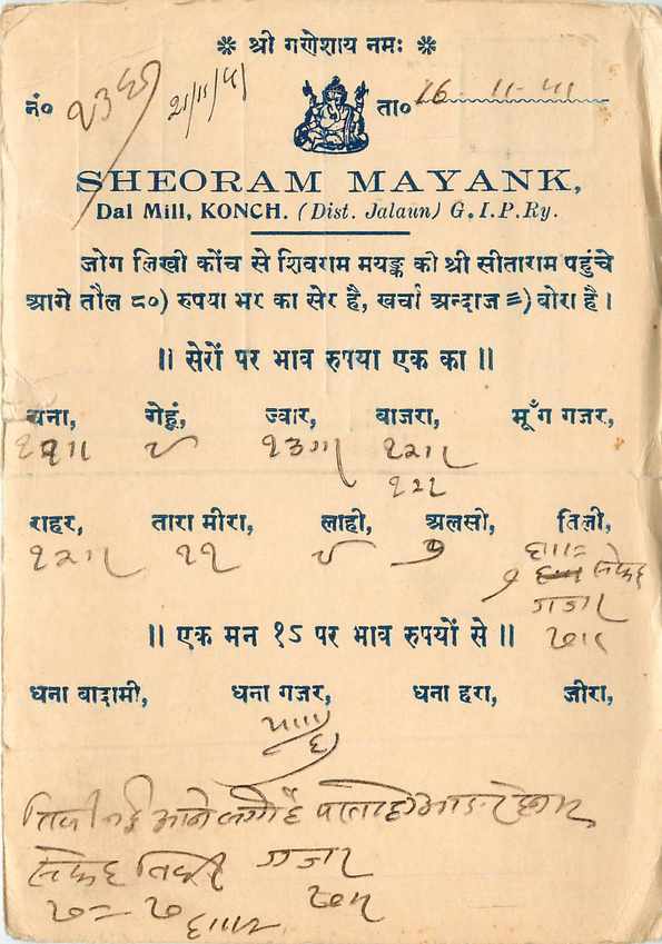 Inde India Cover Card 