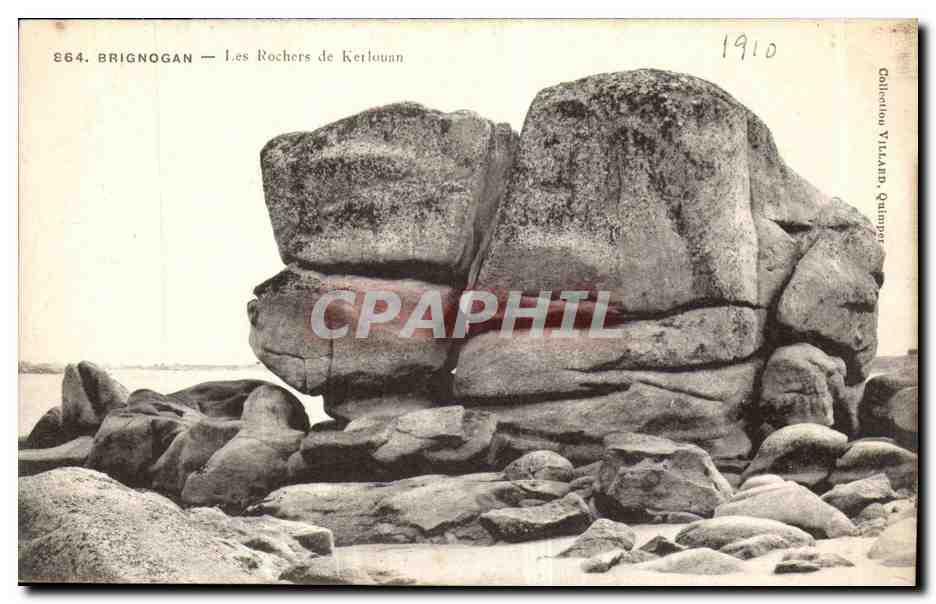 Brignogan CPA Les rochers de Kerlouan