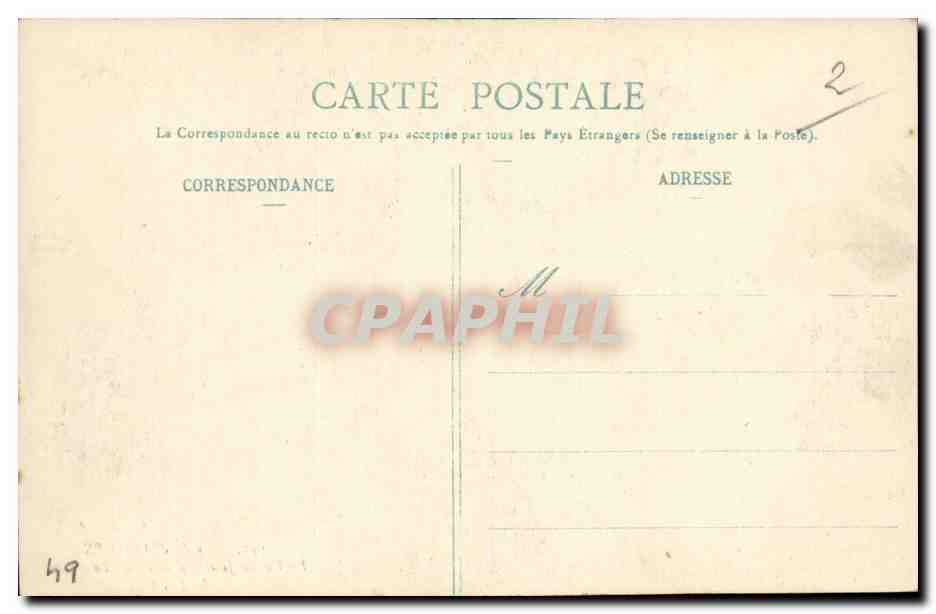 Musee d'Angers CPA La vie de Jeanne d'arc par Lenepveu  — Rückseite