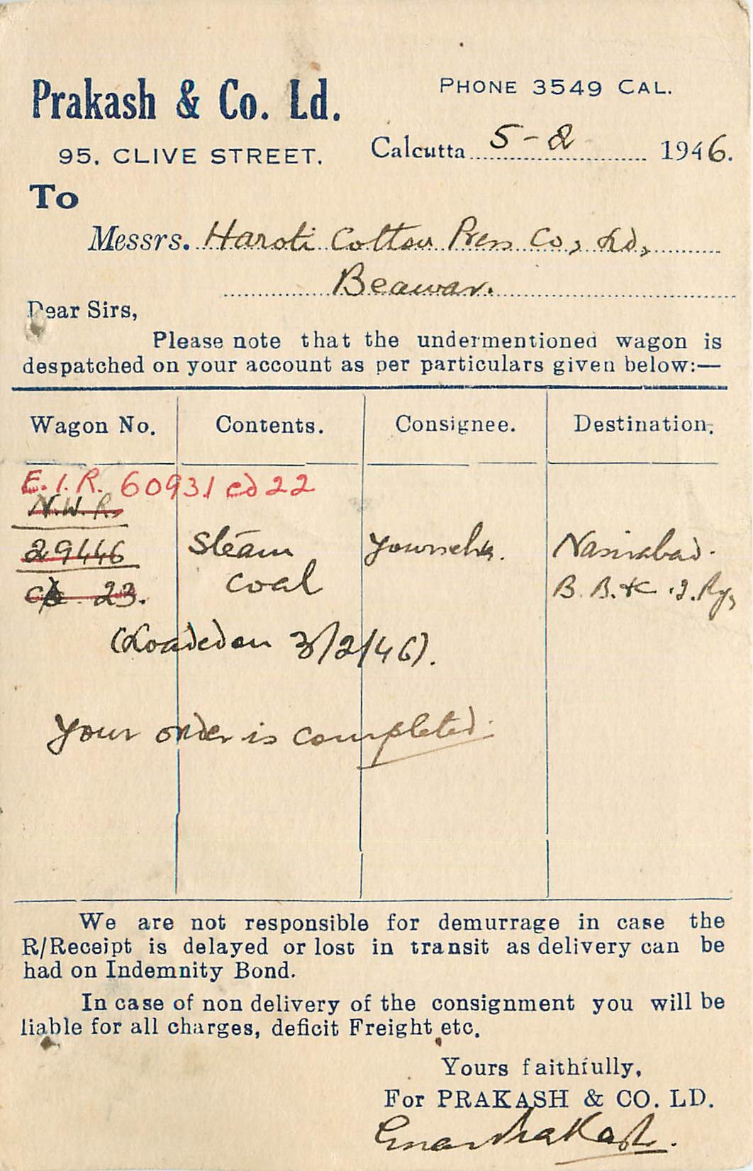 Inde India Cover Card 