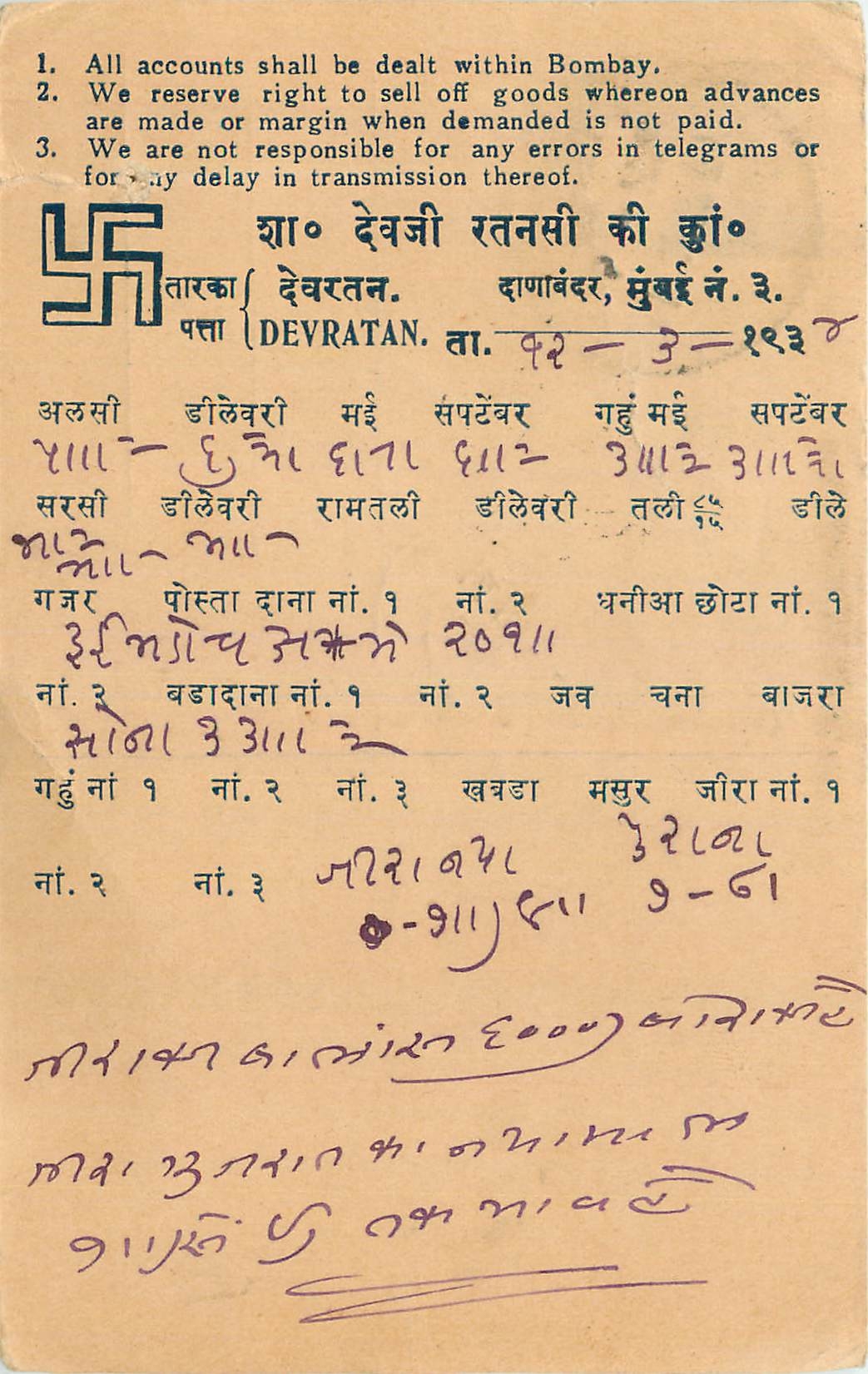 Inde India Cover Card 