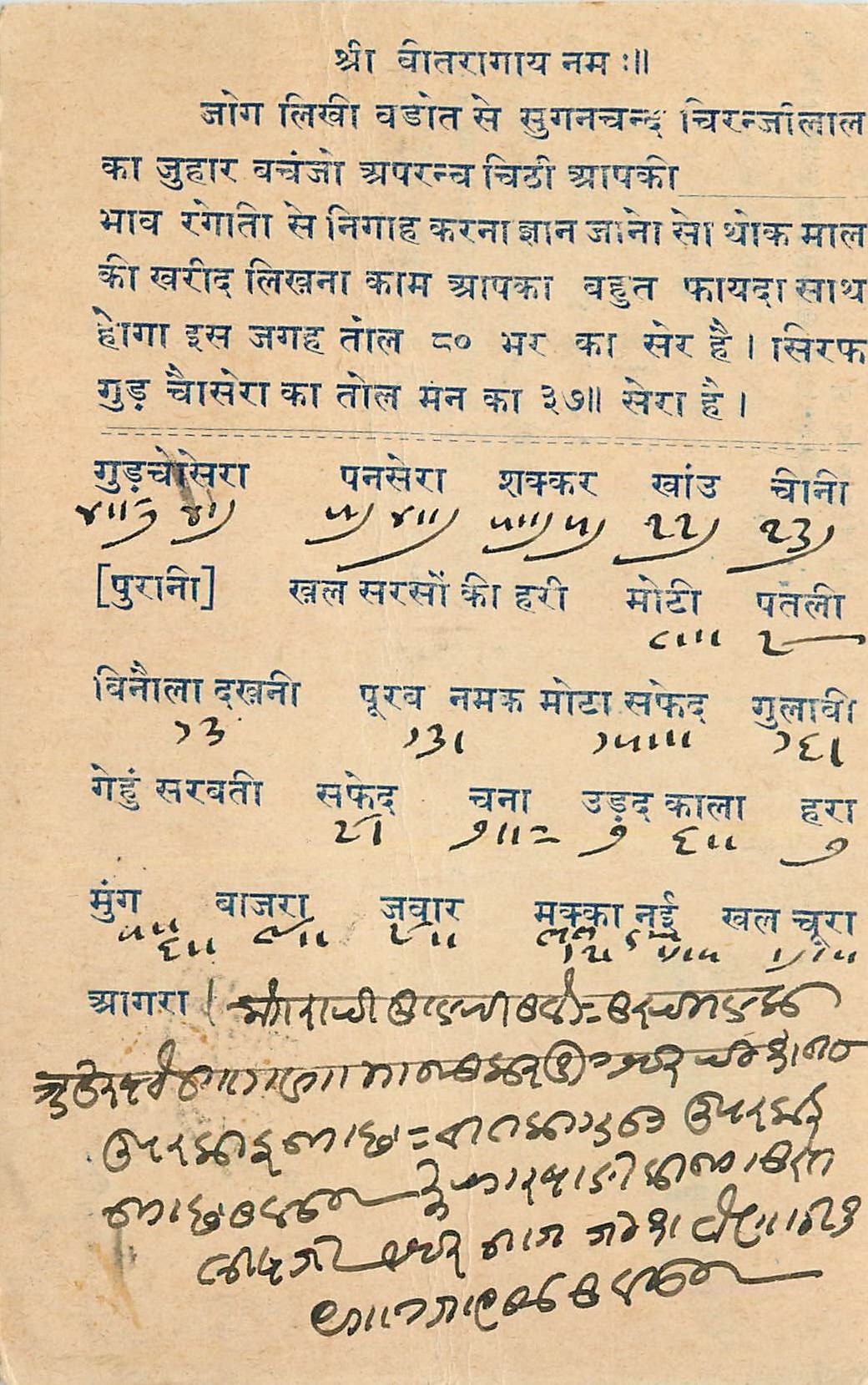 Inde India Cover Card 
