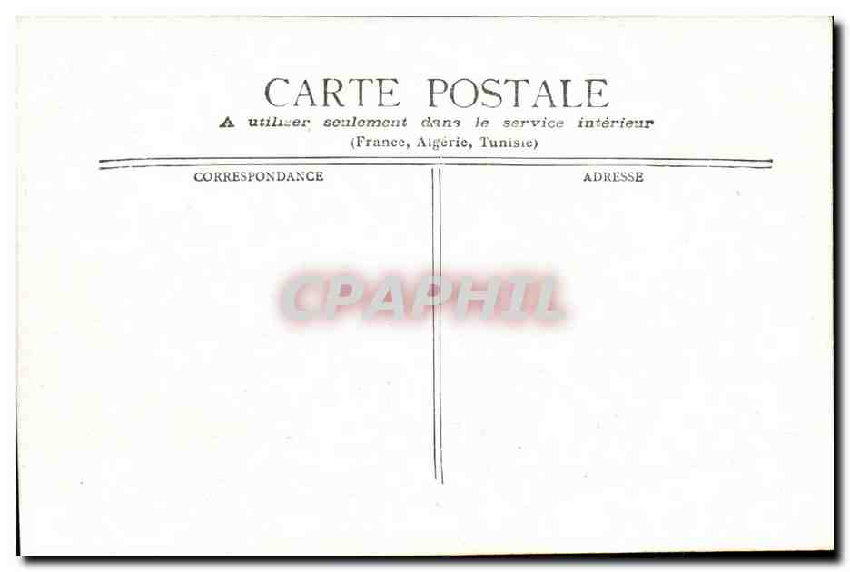 Paris CPA Un matin aux halles centrales — Rückseite