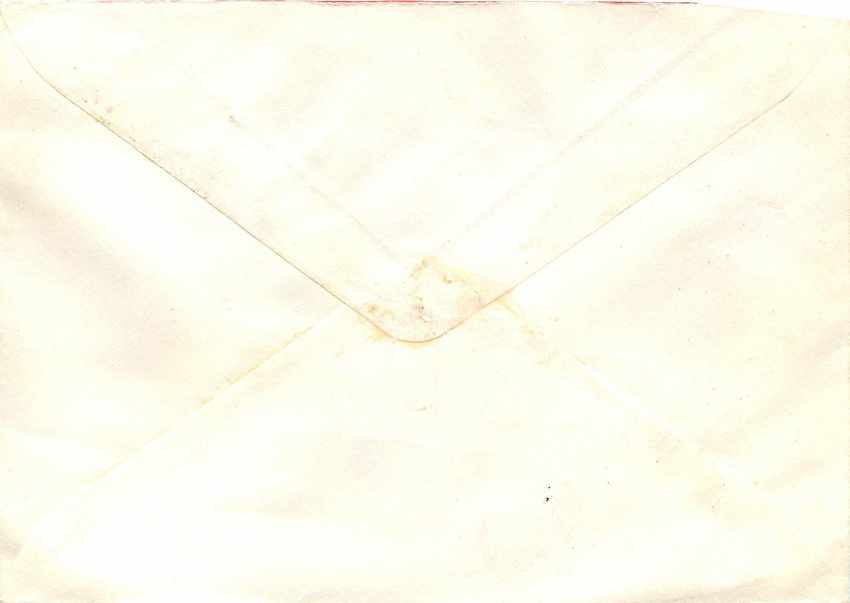 Lettre Cover Russie Russia Lenin Lenine — Verso