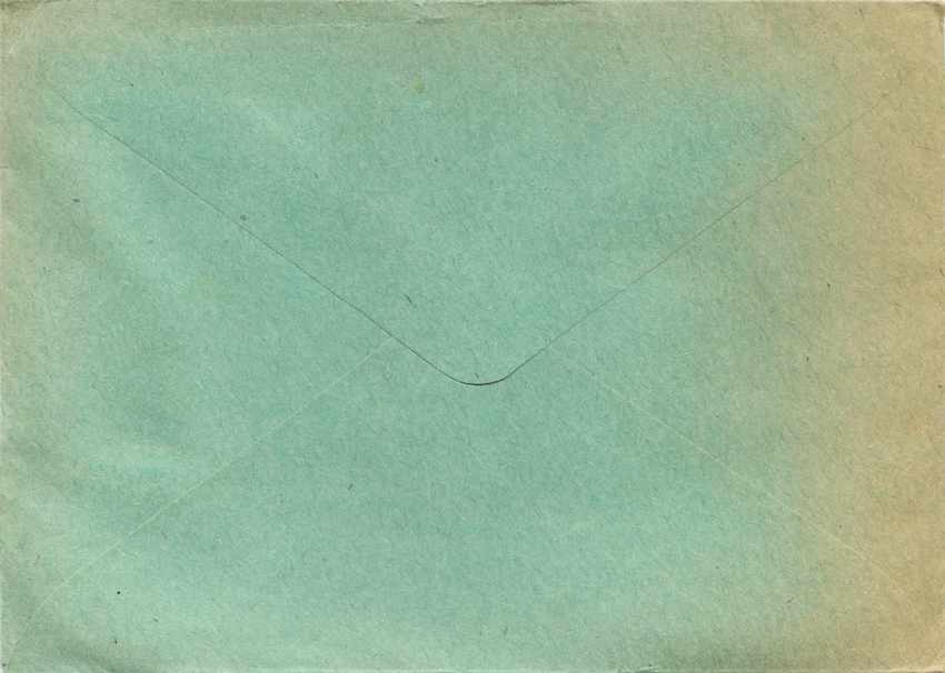 Lettre Cover Russie Russia  — Verso