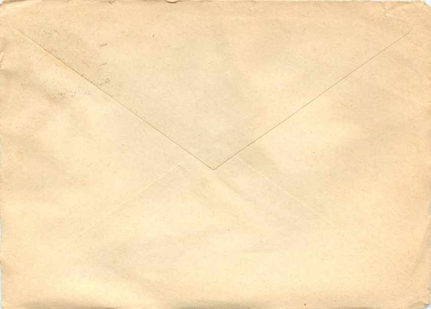 Russie Russia Lettre Cover Autruche — Rückseite