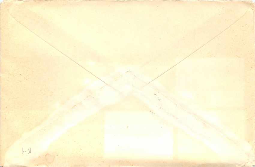 Russie Russia Lettre Cover  — Rückseite