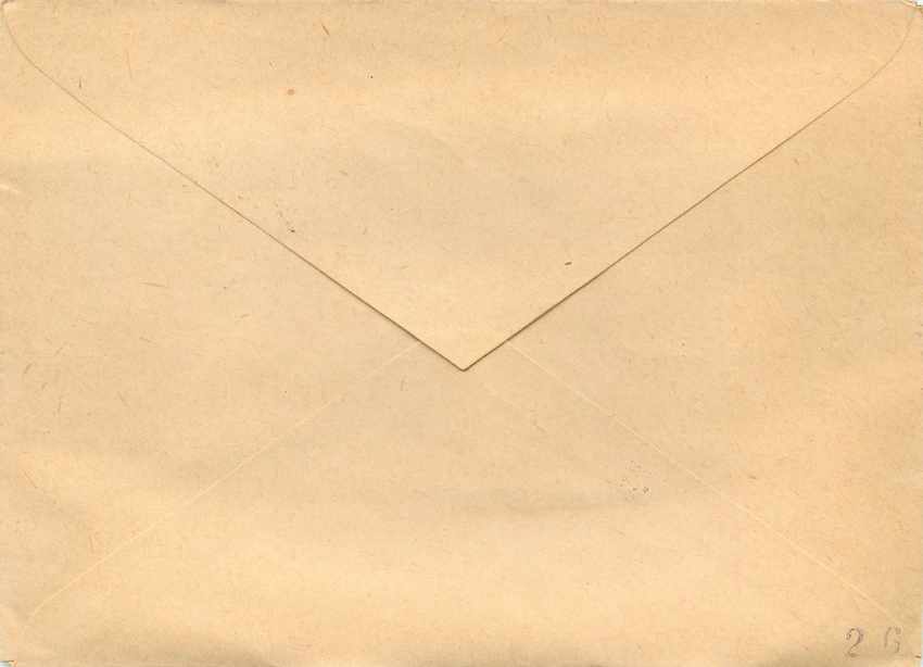 Russie Russia Lettre Cover Avion Aviation  — Rückseite