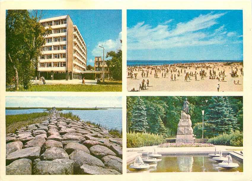 Tallinn — vue de la ville et du littoral — Éditeur G. German, série 425-83