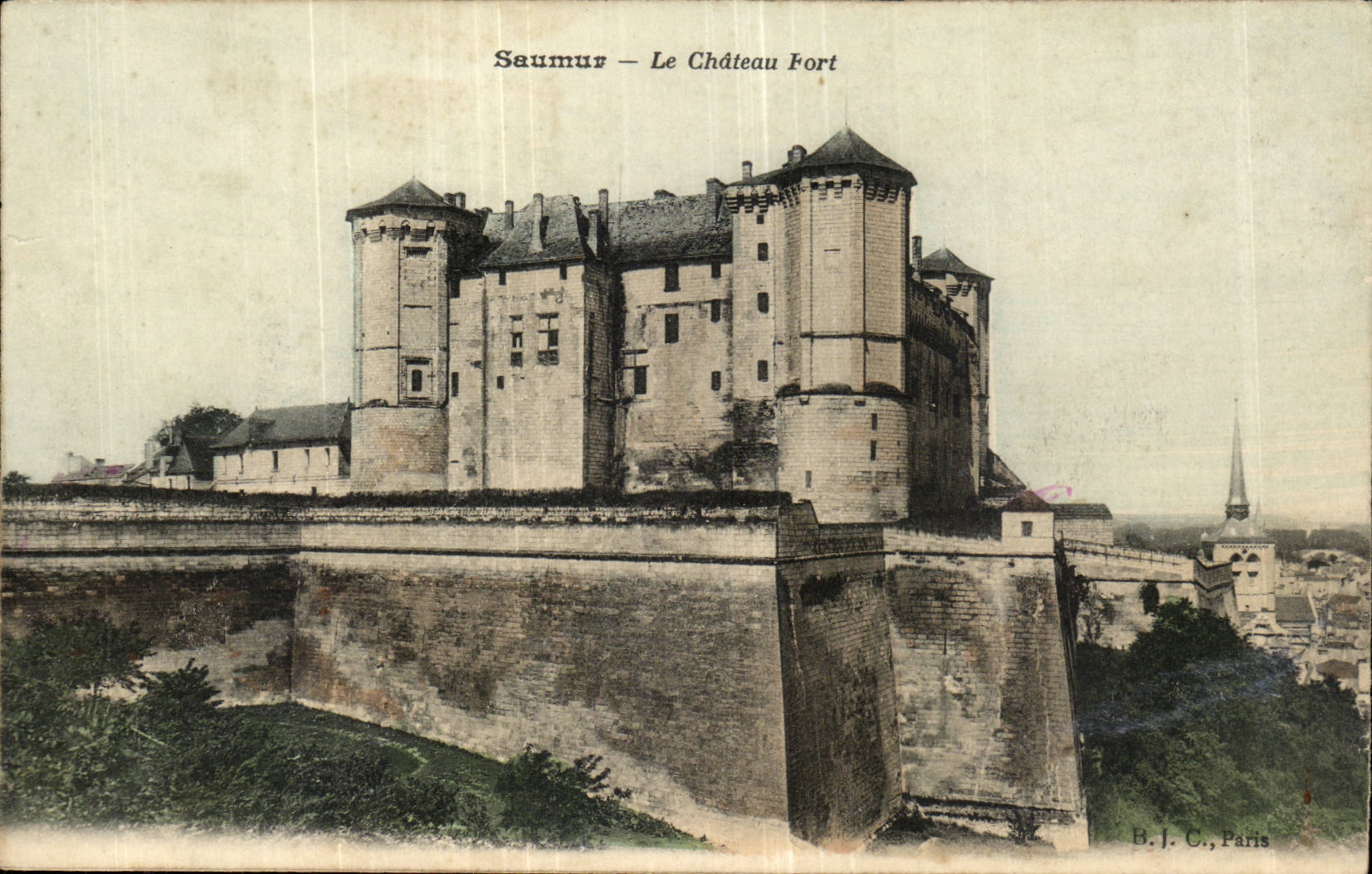 Saumur CPA Chateau fort