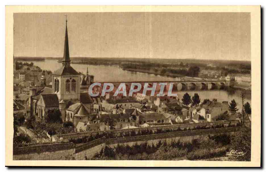 Saumur CPA Vue generale