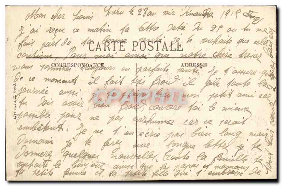 Saumur CPA A vol d'oiseau KLe quartier du quai de Limoges et le pont du chemin de fer — Rückseite