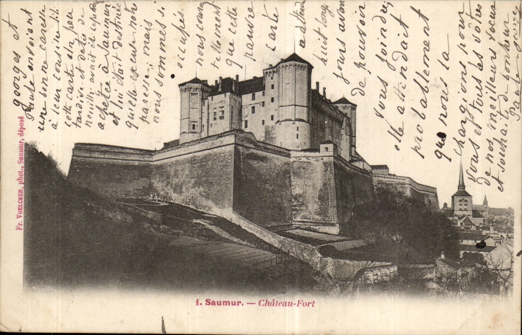 Saumur CPA Le chateau fort