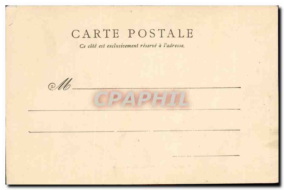 Saumur CPA Le chateau fort — Rückseite