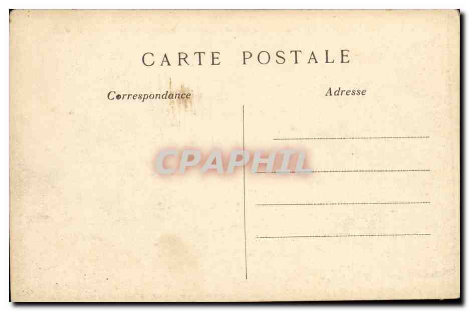 Paris- Le Grand Palais-CPA — Rückseite