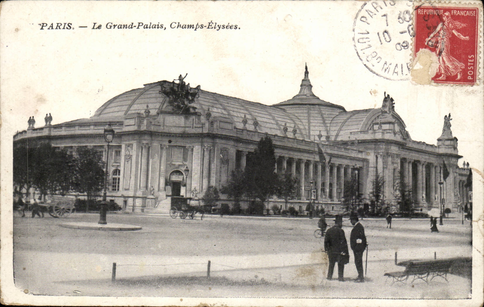 Paris- Le Grand Palais Champs Elysees -CPA