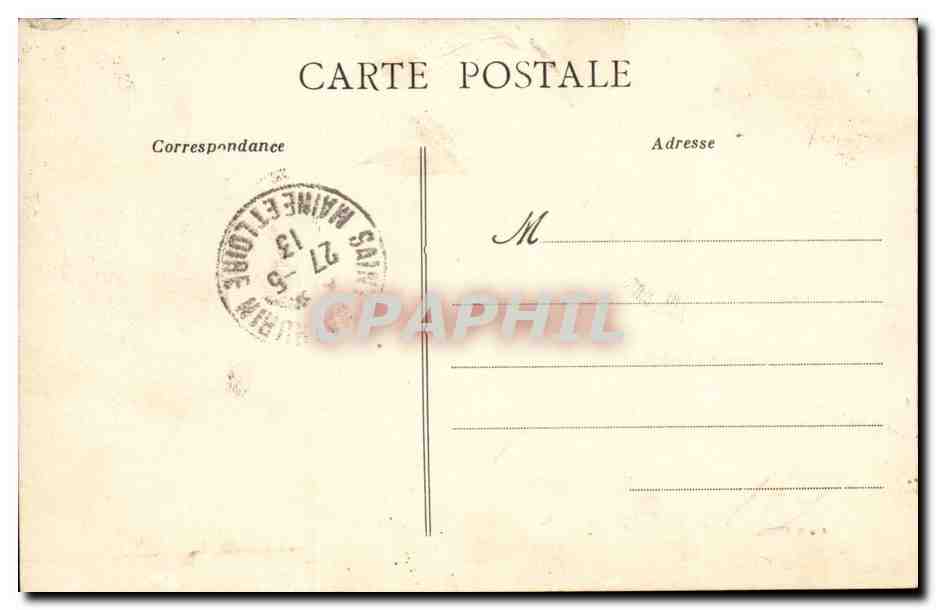 Cholet - Le Lycee de jeunes filles-CPA — Back