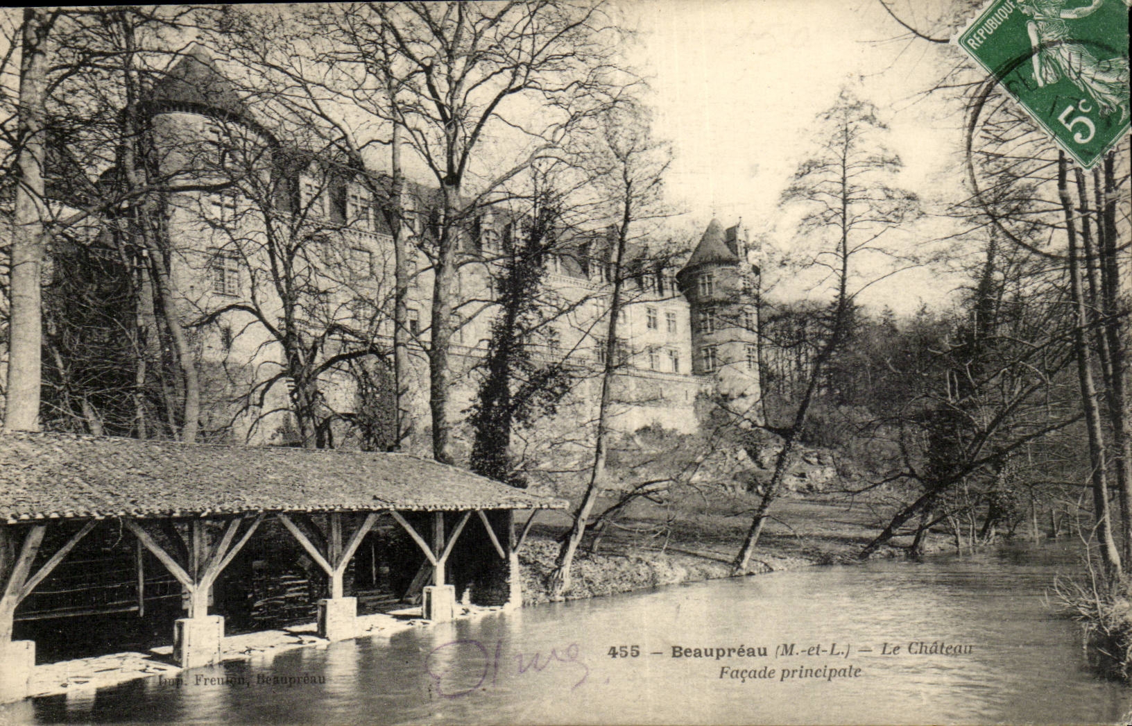 Beaupreau - Le Chateau Faa§ade pricipale -CPA