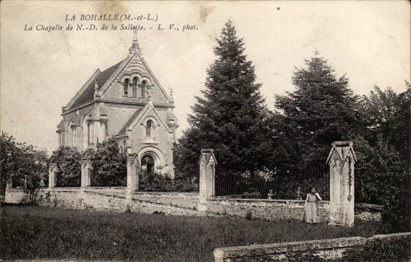 La Bohalle CPA La chapelle de ND de la SAllette