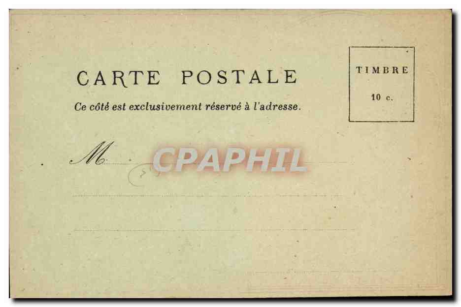 CPA Exposition universelle 1900 Paris Leon TRolle Porte principale — Rückseite