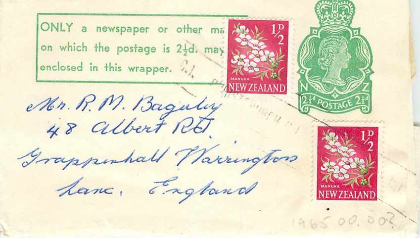 New Zealand Entier Postal Stationary Auckland 