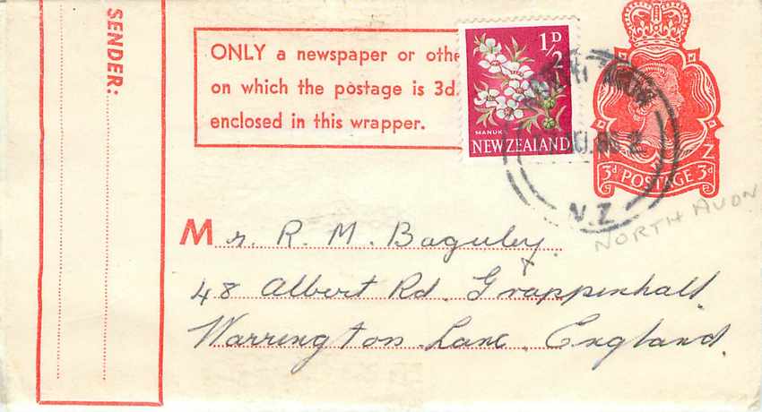 New Zealand Entier Postal Stationary Auckland 