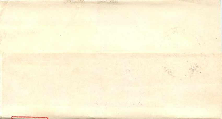 New Zealand Entier Postal Stationary Auckland  — Verso