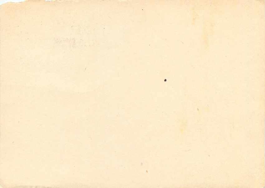 Allemagne DDR Entier Postal Postal Stationary  — Rückseite