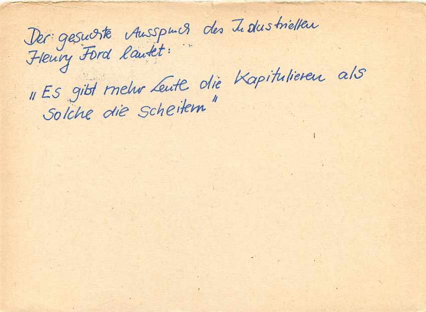 Allemagne DDR Entier Postal Postal Stationary Dinosaure — Rückseite