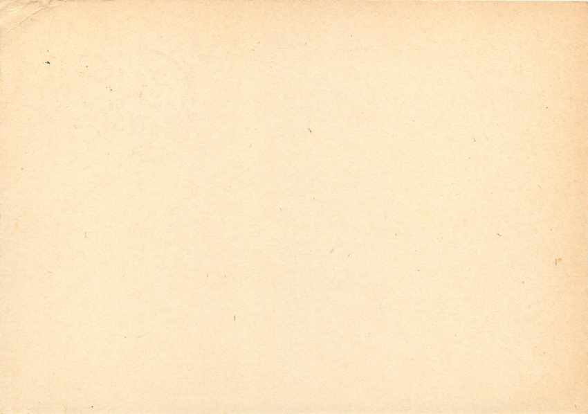 Allemagne DDR Entier Postal Postal Stationary  — Rückseite