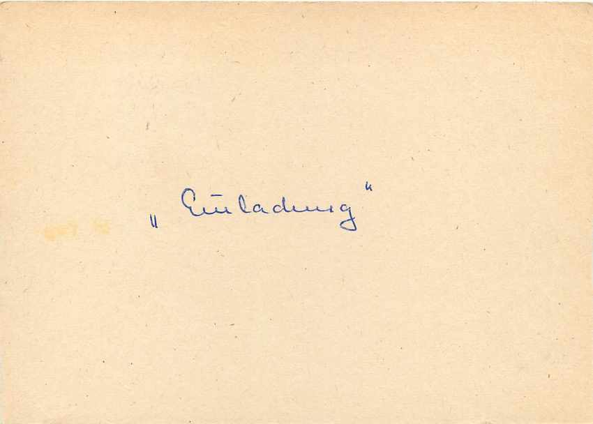 Allemagne DDR Entier Postal Postal Stationary  — Rückseite