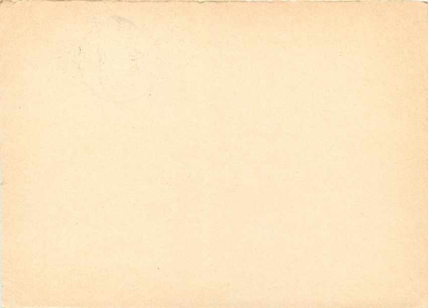 Allemagne DDR Entier Postal Postal Stationary  — Rückseite