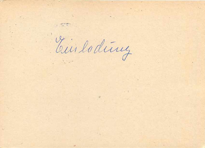 Allemagne DDR Entier Postal Postal Stationary Abeille — Rückseite