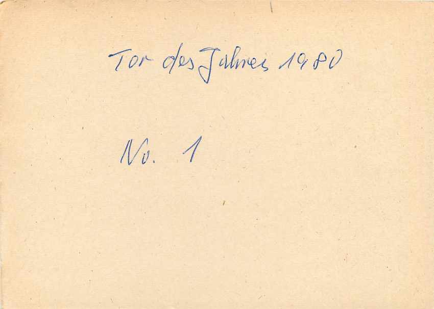 Allemagne DDR Entier Postal Postal Stationary  — Rückseite