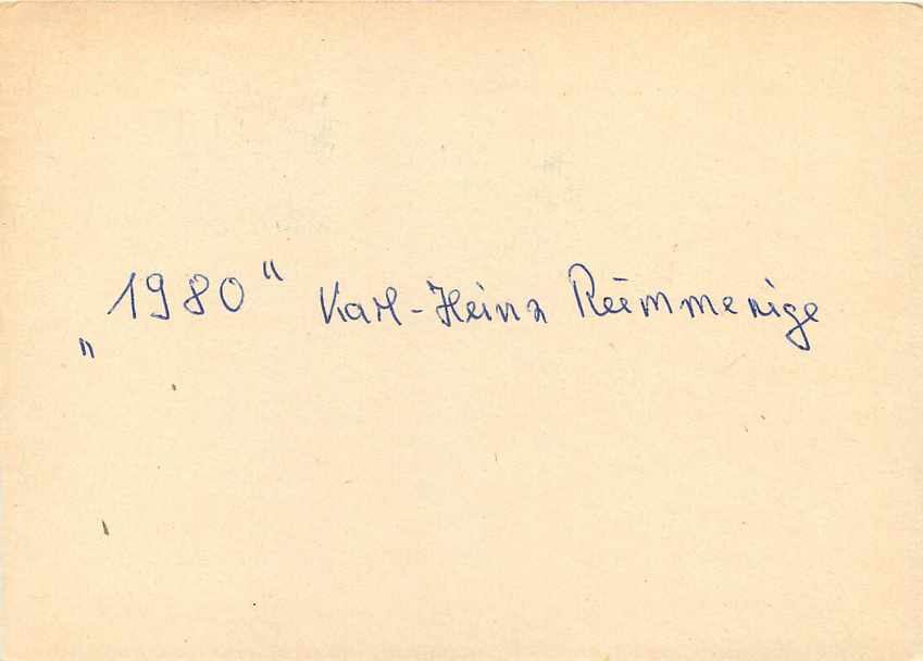 Allemagne DDR Entier Postal Postal Stationary  — Rückseite