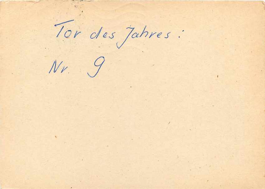 Allemagne DDR Entier Postal Postal Stationary  — Rückseite