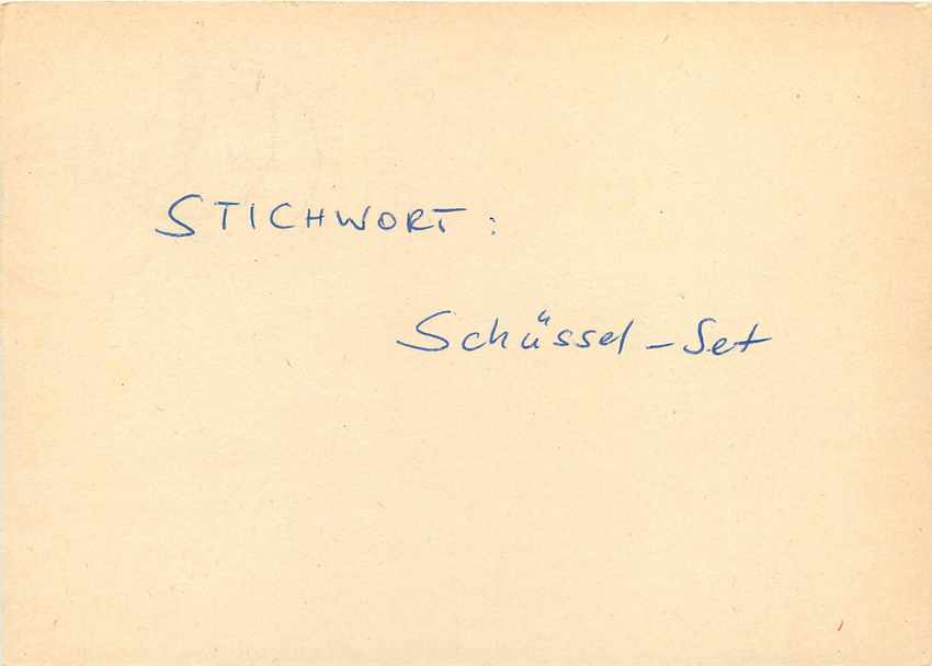 Allemagne DDR Entier Postal Postal Stationary  — Rückseite