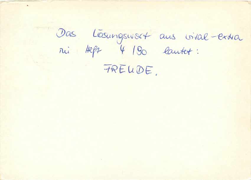 Allemagne DDR Entier Postal Postal Stationary  — Rückseite
