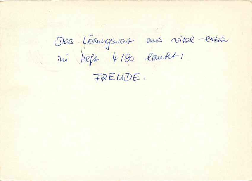 Allemagne DDR Entier Postal Postal Stationary  — Rückseite