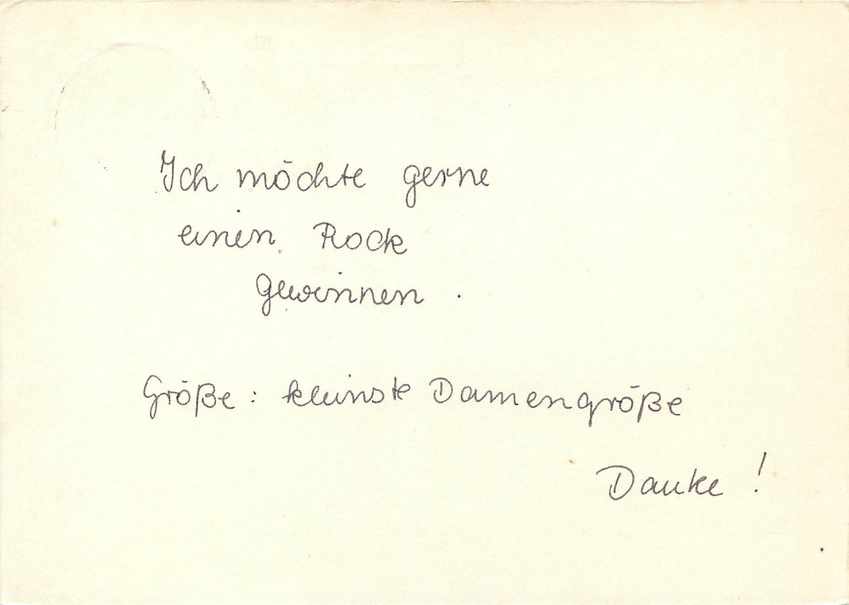Allemagne DDR Entier Postal Postal Stationary Poisson — Rückseite