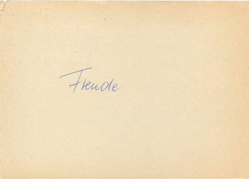 Allemagne DDR Entier Postal Postal Stationary  — Rückseite
