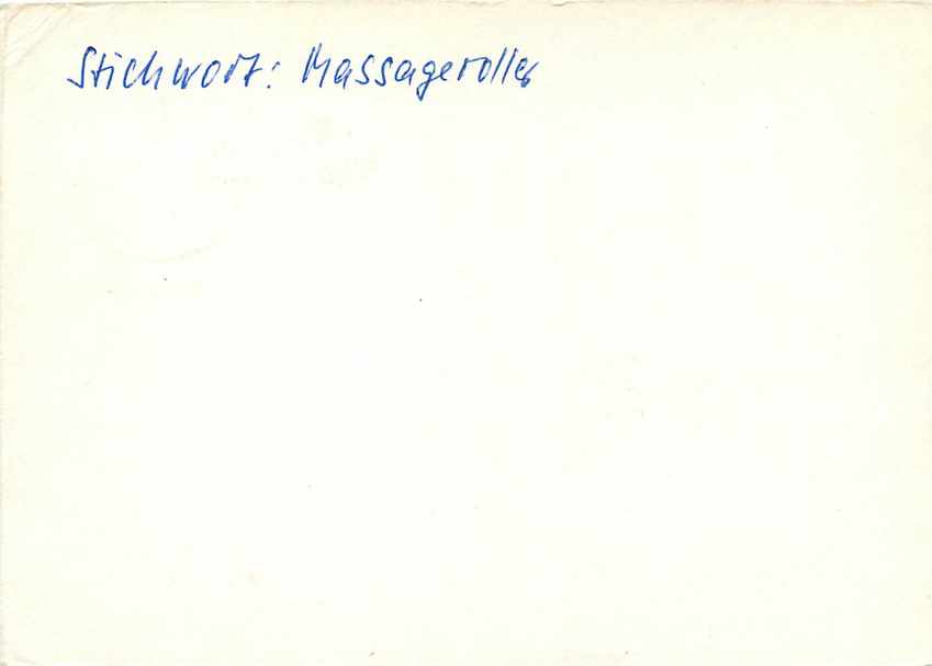 Allemagne DDR Entier Postal Postal Stationary Poisson — Rückseite