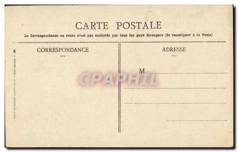 CPA Versailles — Verso