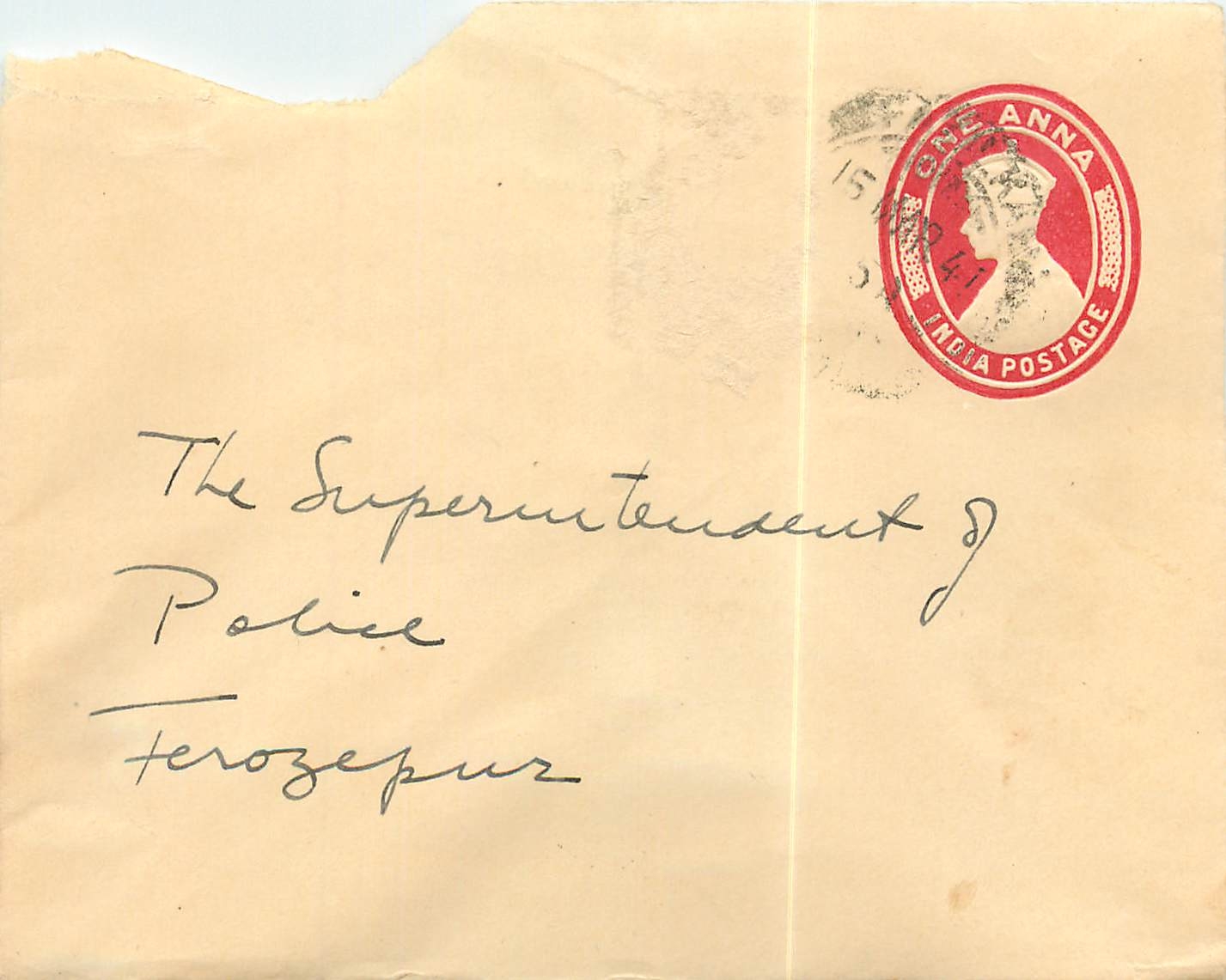 Inde India Entier Postal Stationary 