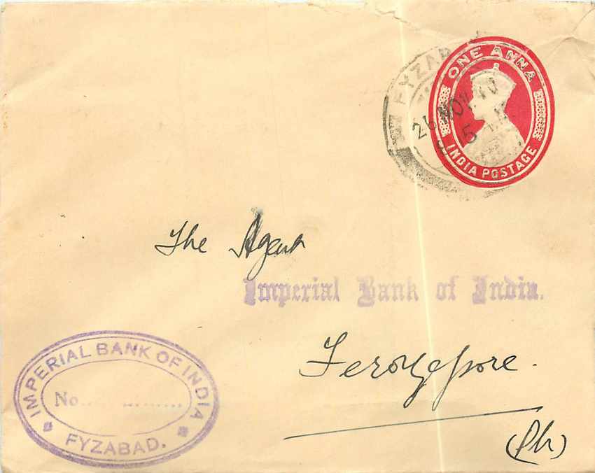 Inde India Entier Postal Stationary 