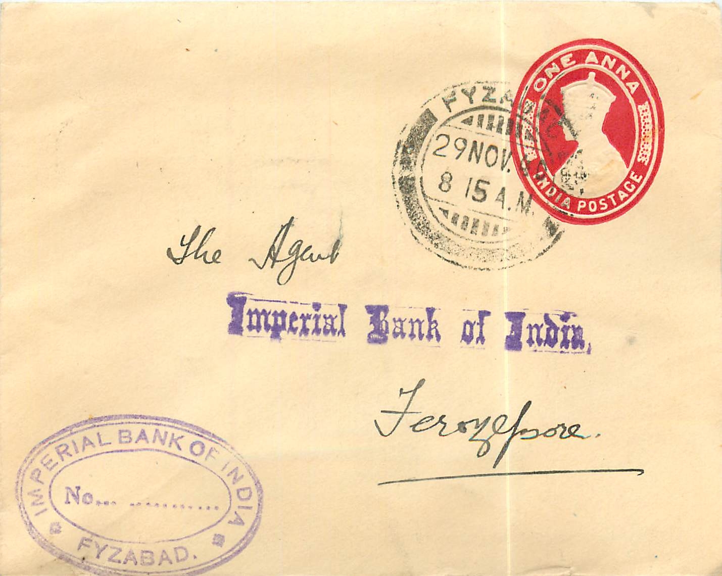 Inde India Entier Postal Stationary 