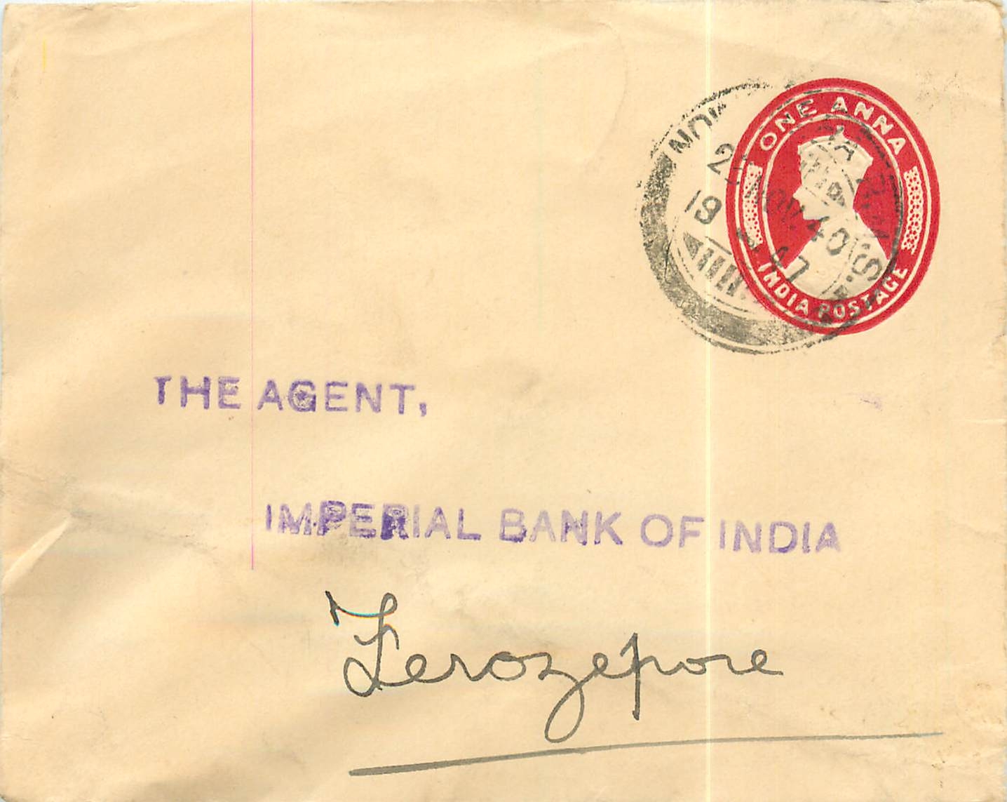 Inde India Entier Postal Stationary 