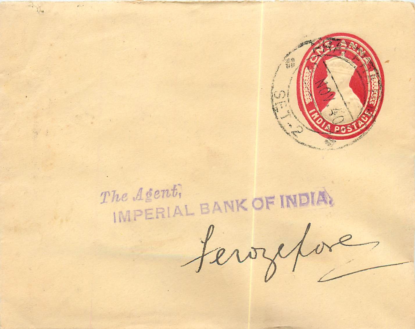 Inde India Entier Postal Stationary 