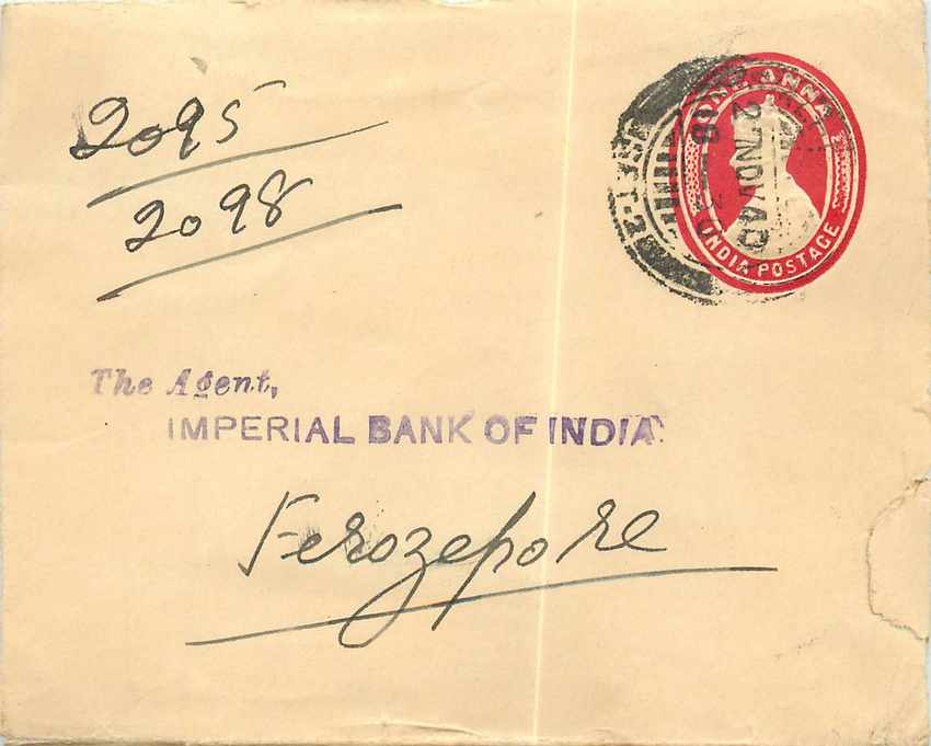 Inde India Entier Postal Stationary 